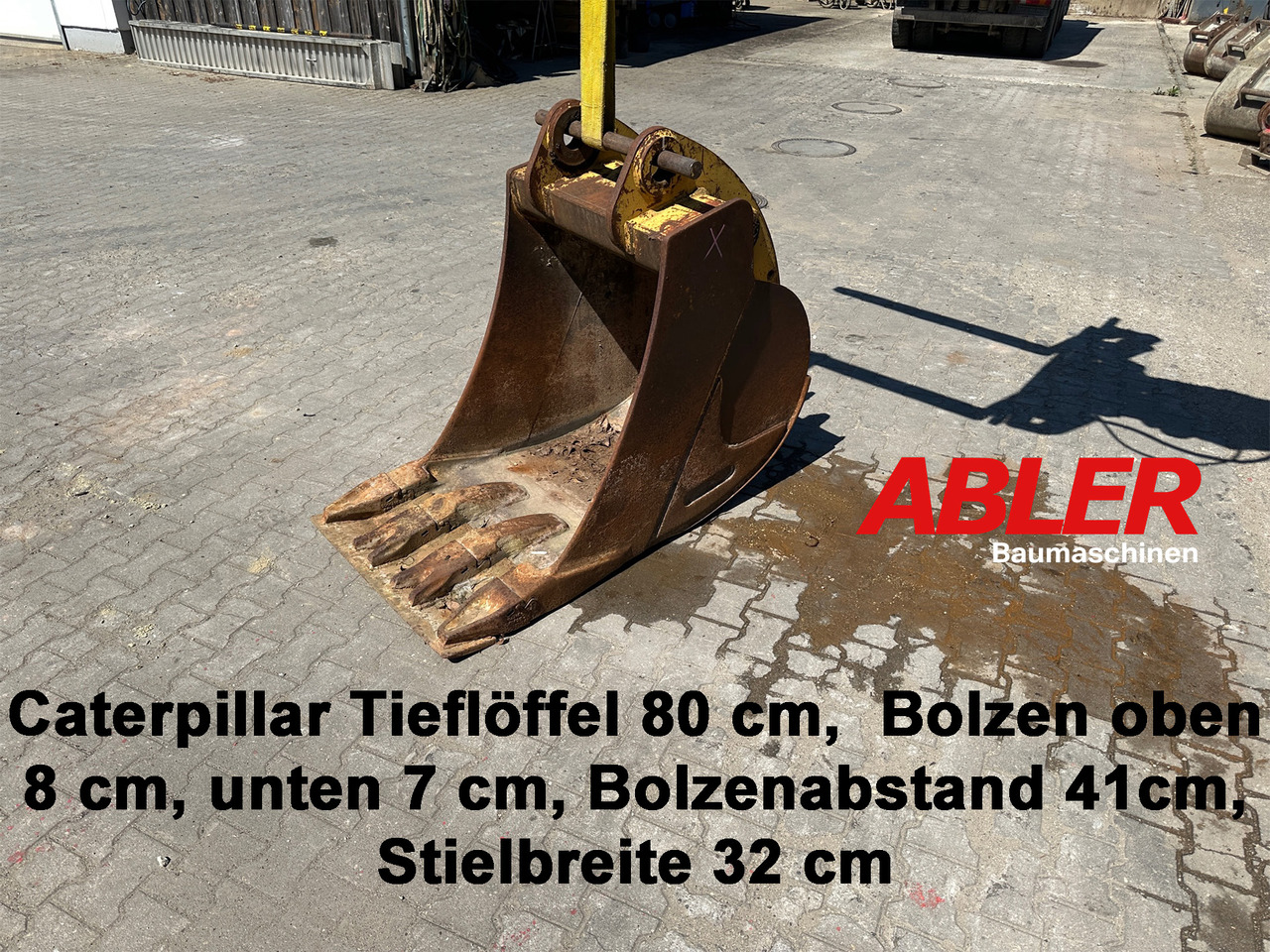 Tieflöffel 80 cm CAT - Excavator bucket: picture 1 Tieflöffel 80 cm CAT - Excavator bucket: picture 1