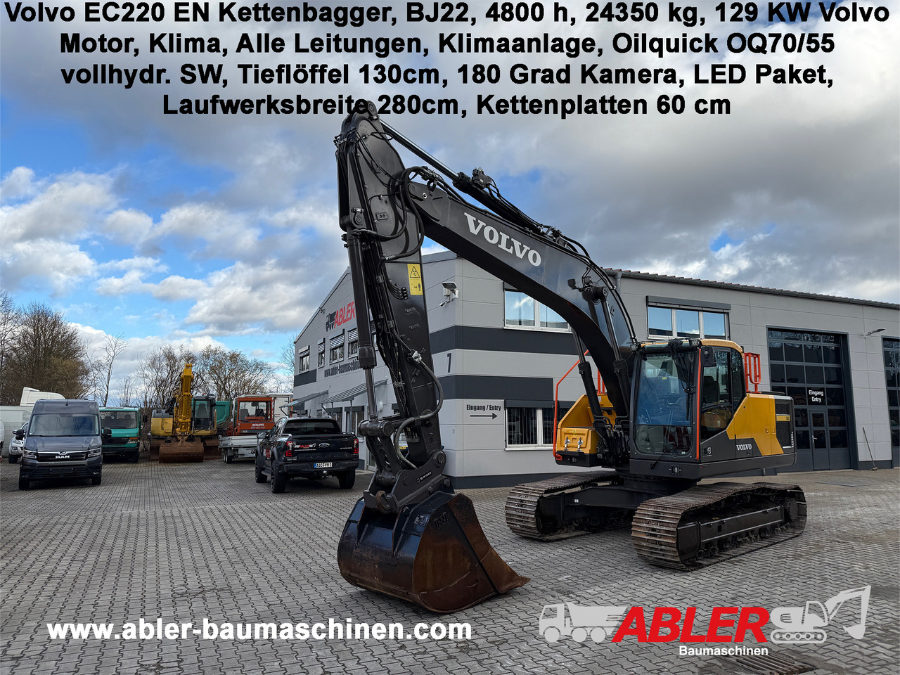 Volvo EC220 EN Kettenbagger OQ70/55 TOP! - Crawler excavator: picture 1 Volvo EC220 EN Kettenbagger OQ70/55 TOP! - Crawler excavator: picture 1