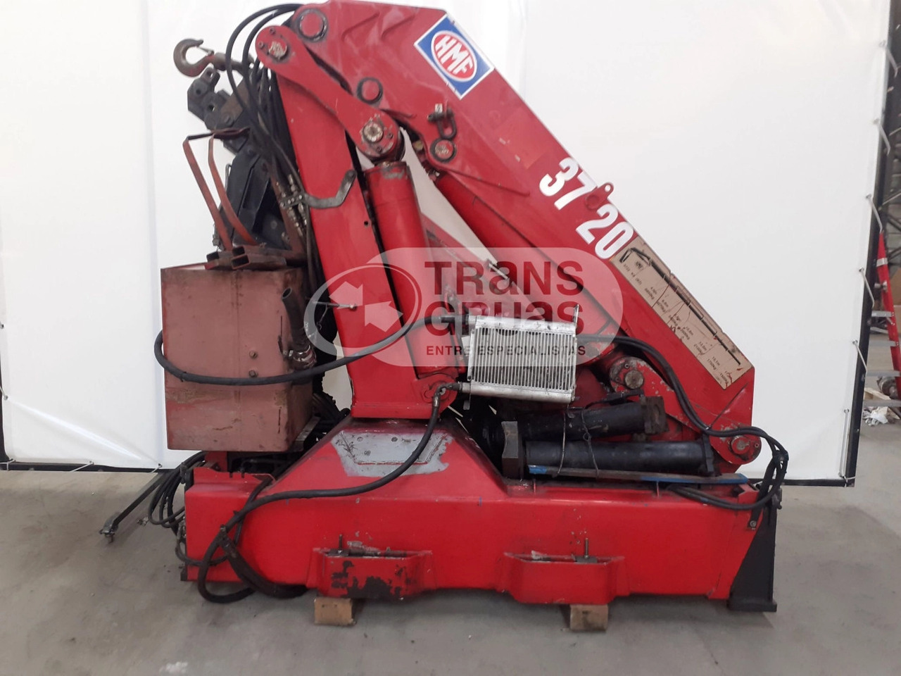 Grúa HMF 3720 K6 - Loader crane for Truck: picture 2 Grúa HMF 3720 K6 - Loader crane for Truck: picture 2