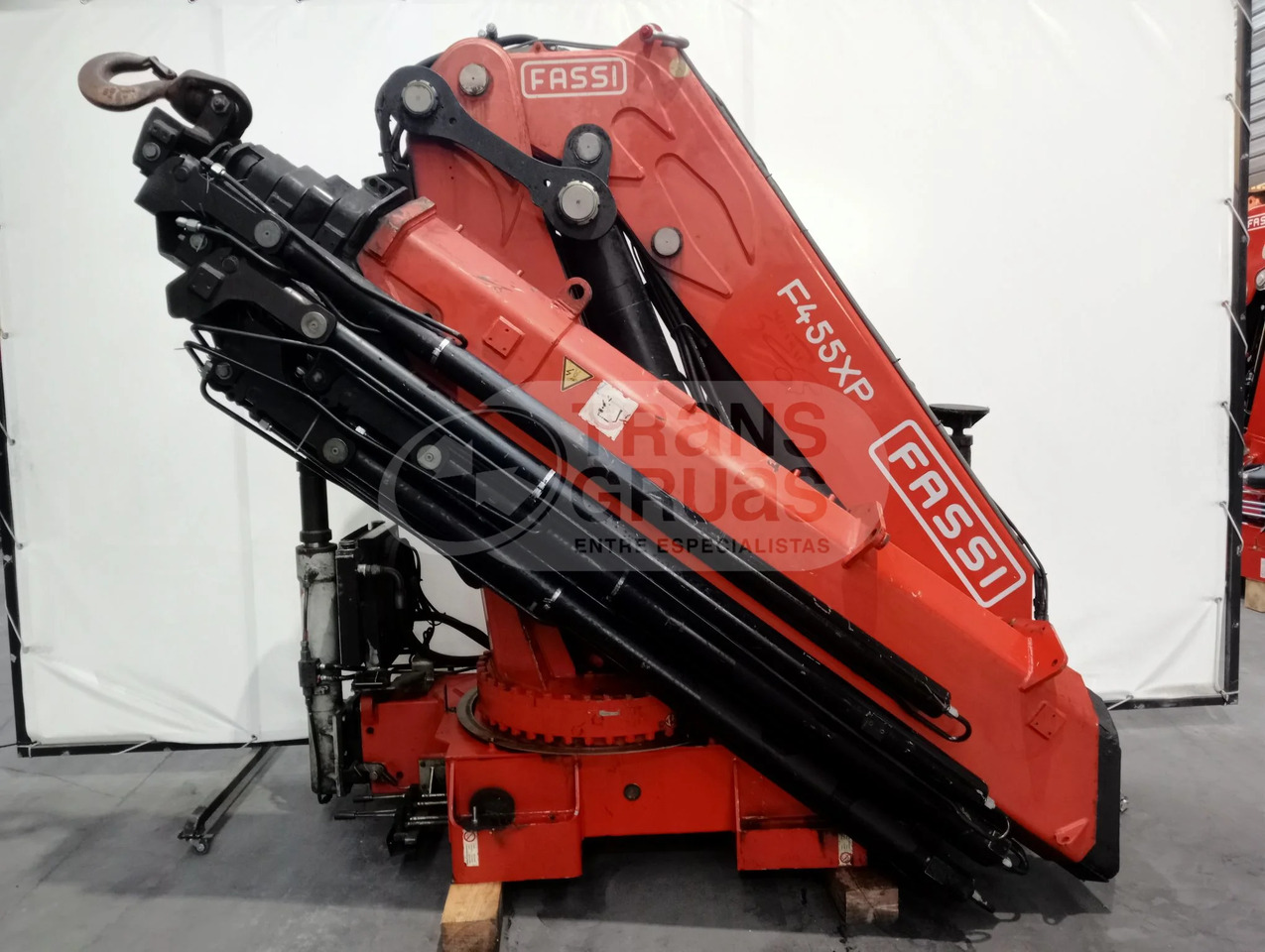 Grúa hidráulica Fassi F455AXP.28 - Loader crane: picture 4 Grúa hidráulica Fassi F455AXP.28 - Loader crane: picture 4