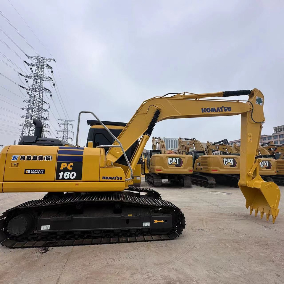 KOMATSU PC160 - Excavator: picture 5 KOMATSU PC160 - Excavator: picture 5