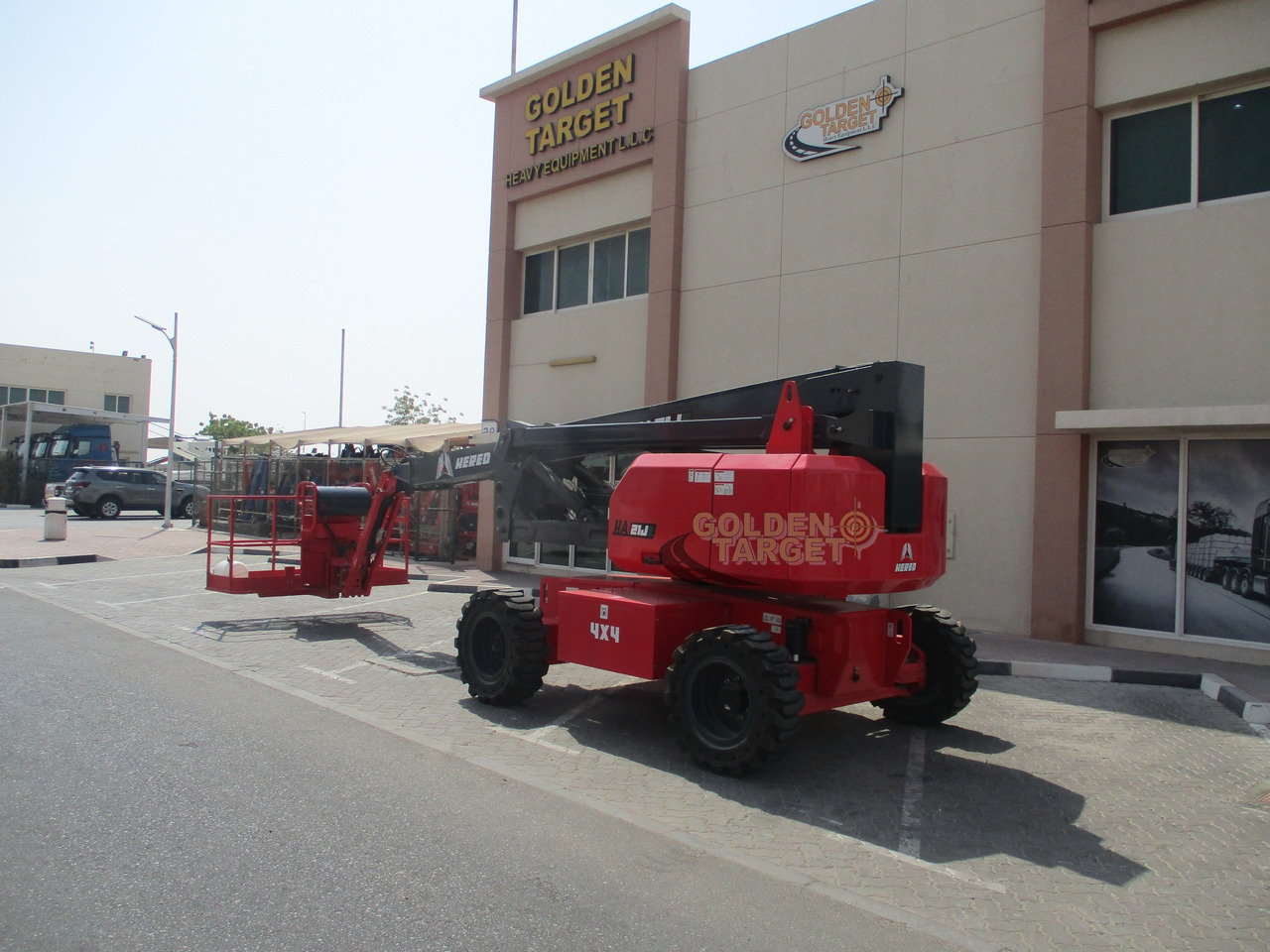 Hered HA21JE Electric Articulating Boom Lift - Articulated boom: picture 4 Hered HA21JE Electric Articulating Boom Lift - Articulated boom: picture 4