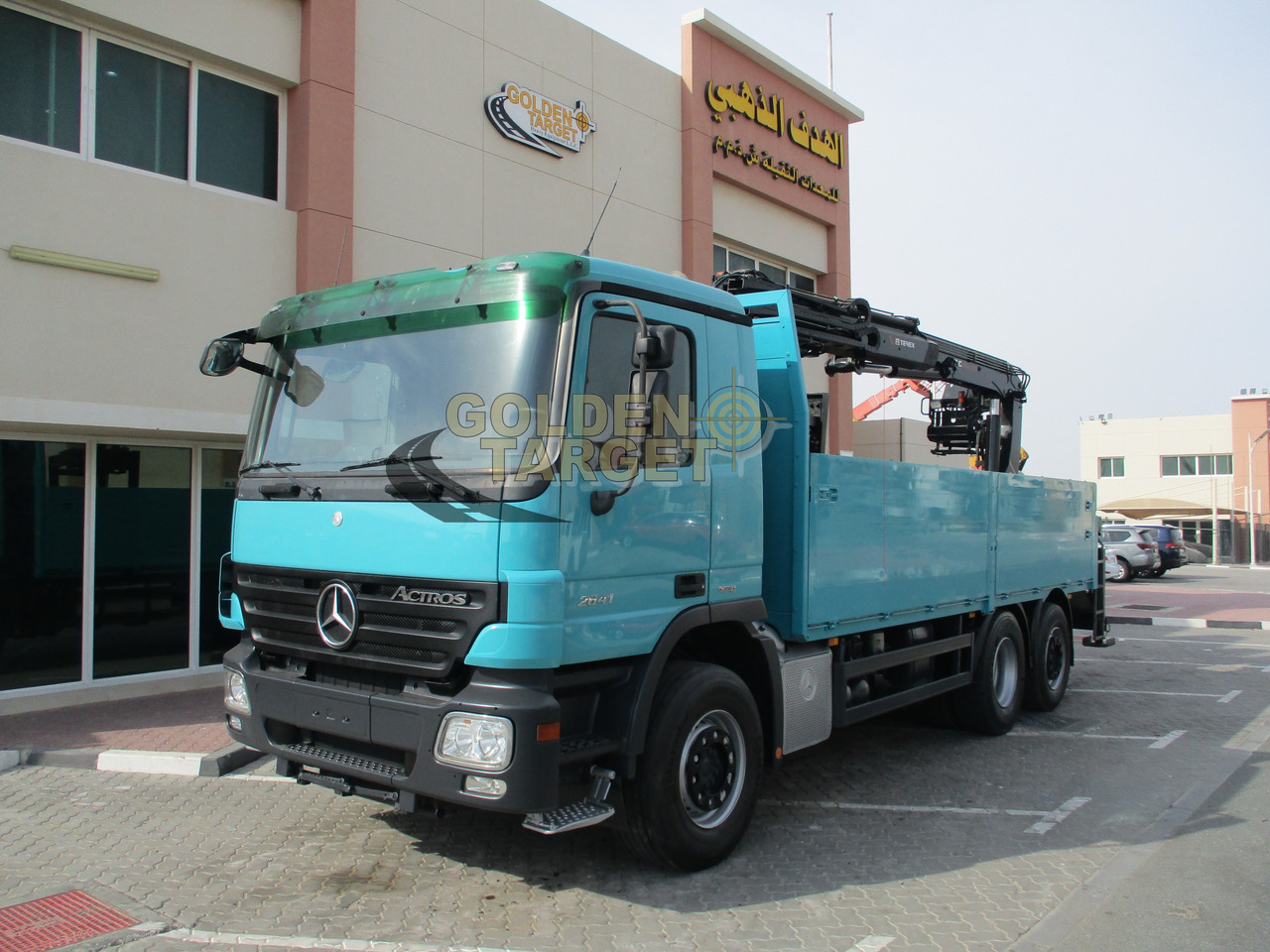 Mercedes-Benz Actros 2641 - Dropside/ Flatbed truck, Crane truck: picture 2 Mercedes-Benz Actros 2641 - Dropside/ Flatbed truck, Crane truck: picture 2