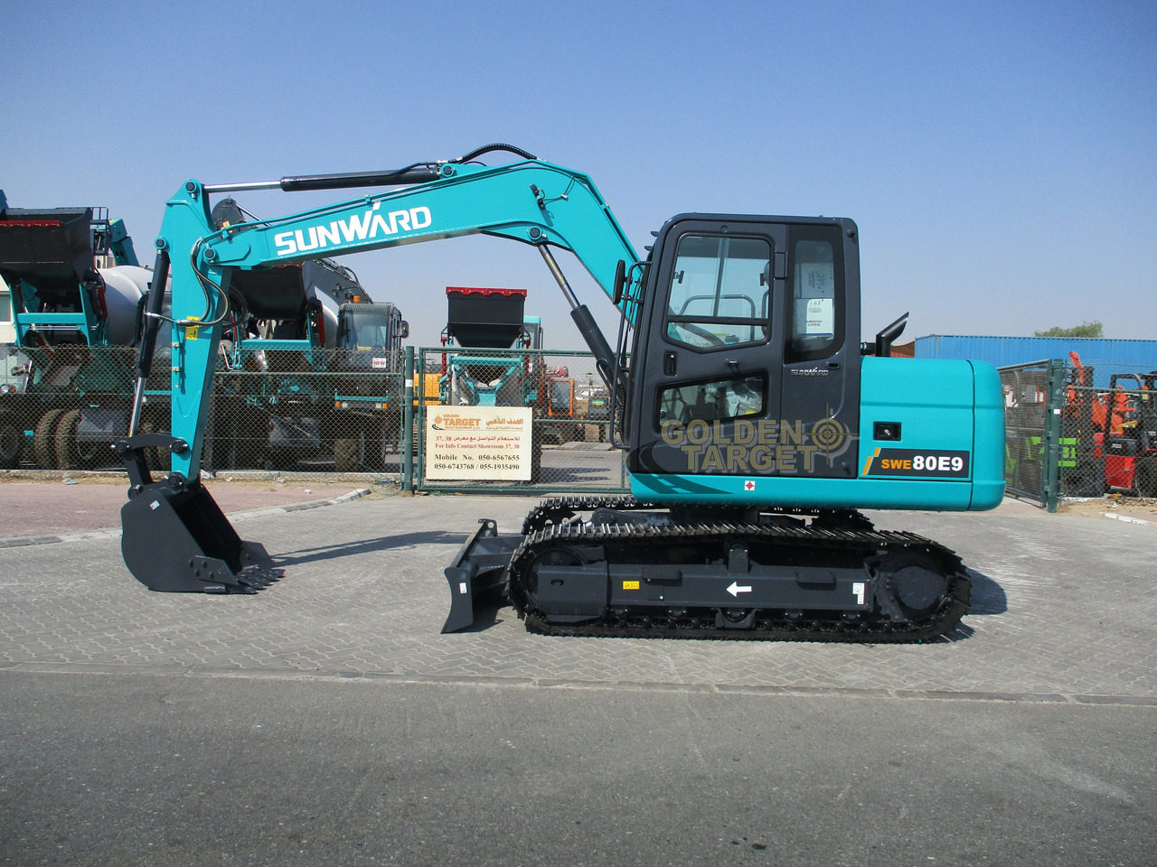 SUNWARD SWE80E9 Mini Hydraulic Excavator - Mini excavator: picture 5 SUNWARD SWE80E9 Mini Hydraulic Excavator - Mini excavator: picture 5