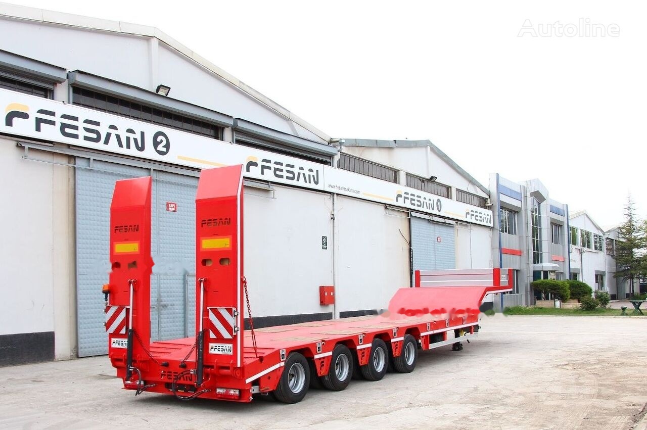 Fesan 4 AXLES LOWBED - Low loader semi-trailer: picture 1 Fesan 4 AXLES LOWBED - Low loader semi-trailer: picture 1