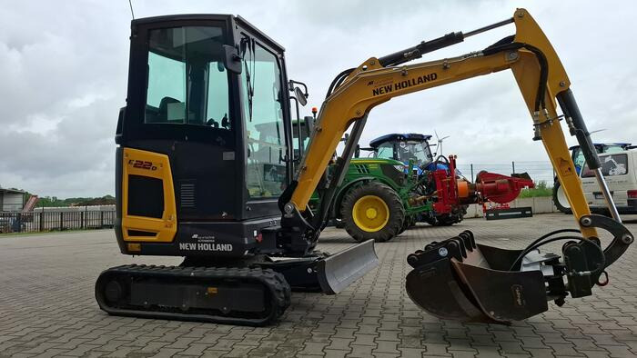 New Holland E22D ähnlich wie Eurocomach mit Löffelpaket - Mini excavator: picture 3 New Holland E22D ähnlich wie Eurocomach mit Löffelpaket - Mini excavator: picture 3