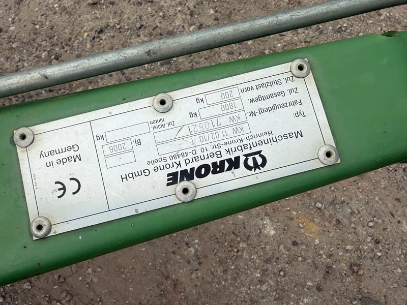 Krone KWT 11.02 / 10 Trein model - Tedder/ Rake: picture 2 Krone KWT 11.02 / 10 Trein model - Tedder/ Rake: picture 2