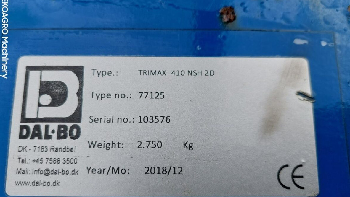Harrow Dalbo Trimax 410: picture 15 Harrow Dalbo Trimax 410: picture 15