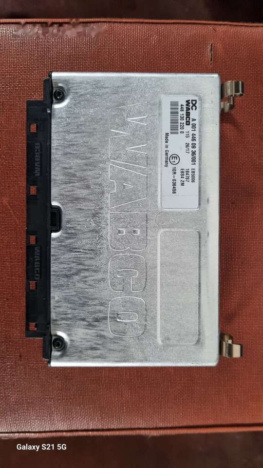 WABCO ACTROS MP4 EURO 6 4461302200 Mercedes-Benz ACTROS MP4 EURO 6 - ECU for Truck: picture 2 WABCO ACTROS MP4 EURO 6 4461302200 Mercedes-Benz ACTROS MP4 EURO 6 - ECU for Truck: picture 2