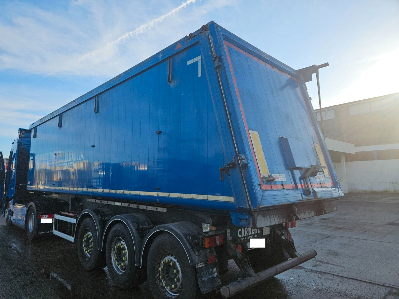 Carnehl Alumulde 45 m³ mit Getreideschieber - Tipper semi-trailer: picture 2 Carnehl Alumulde 45 m³ mit Getreideschieber - Tipper semi-trailer: picture 2
