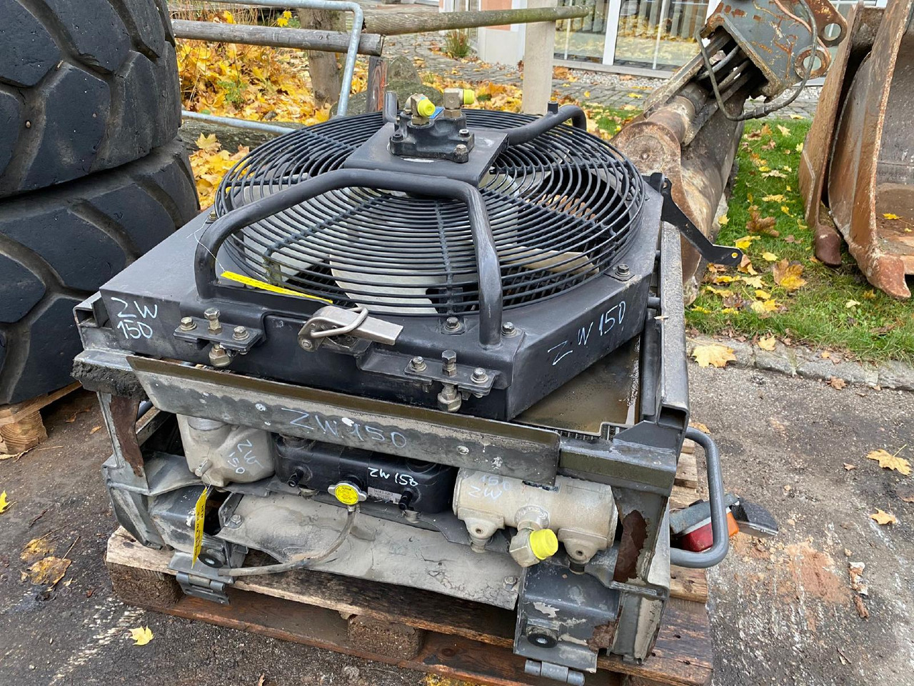 Hitachi ZW 150 - Cooling system for Construction machinery: picture 1 Hitachi ZW 150 - Cooling system for Construction machinery: picture 1