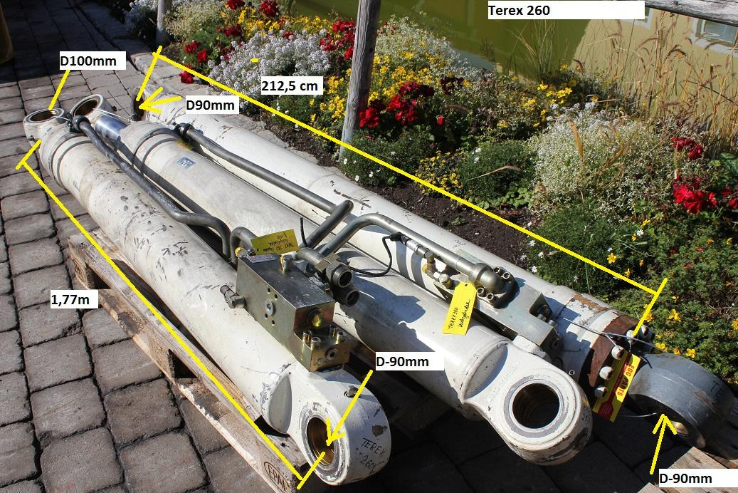 Terex TC 260 LC - Hydraulic cylinder for Construction machinery: picture 1 Terex TC 260 LC - Hydraulic cylinder for Construction machinery: picture 1