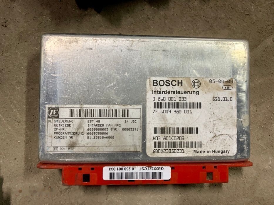 Bosch Retardera Intradera 0260001033   MAN TGA truck - ECU for Truck: picture 1 Bosch Retardera Intradera 0260001033   MAN TGA truck - ECU for Truck: picture 1