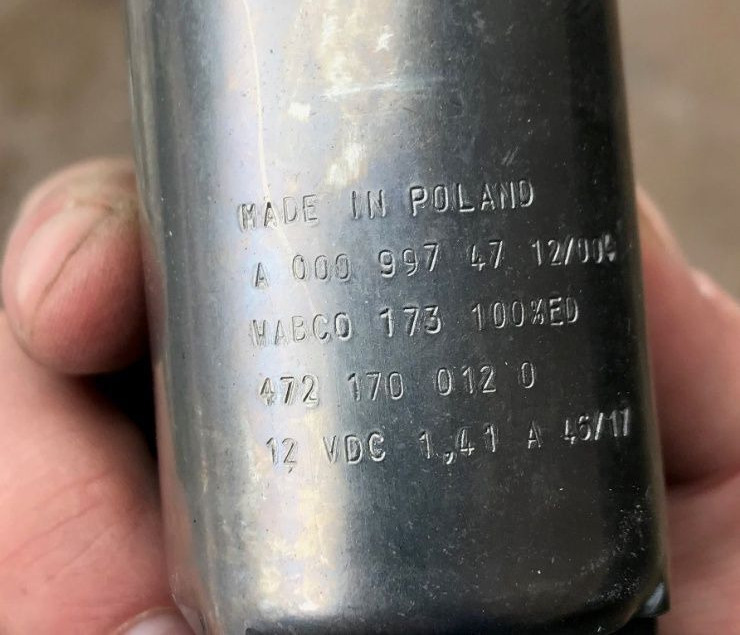 WABCO Meritor 472.170.012 0 for commercial vehicle - Brake valve for Van: picture 2 WABCO Meritor 472.170.012 0 for commercial vehicle - Brake valve for Van: picture 2