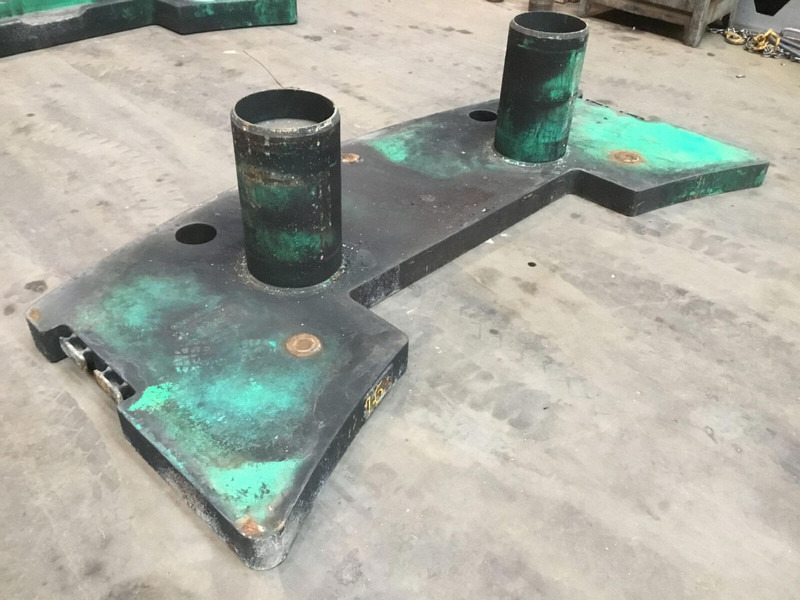 Faun ATF 60-3 counterweight base plate 1,6 ton - Counterweight for Construction machinery: picture 1 Faun ATF 60-3 counterweight base plate 1,6 ton - Counterweight for Construction machinery: picture 1
