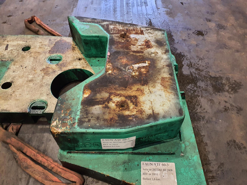 Faun ATF 60-3 counterweight set 0,5t - Counterweight for Construction machinery: picture 5 Faun ATF 60-3 counterweight set 0,5t - Counterweight for Construction machinery: picture 5