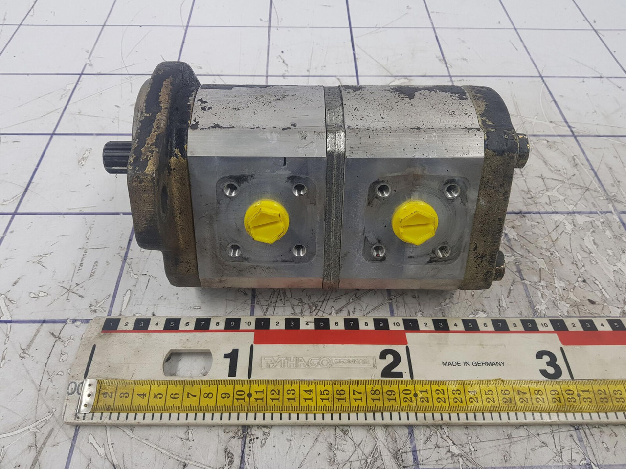 Haldex Haldex Barnes dual gear pump - Hydraulic pump for Crane: picture 1 Haldex Haldex Barnes dual gear pump - Hydraulic pump for Crane: picture 1