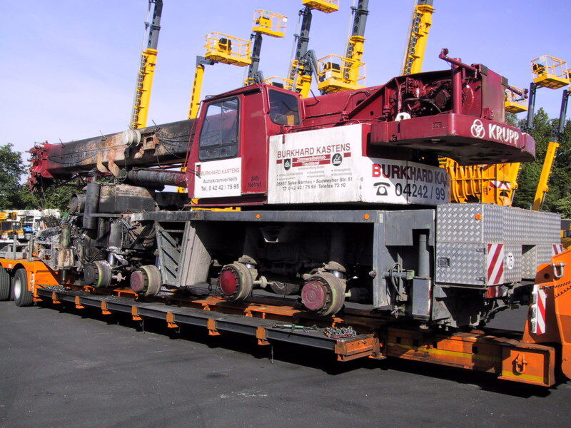 Krupp KMK 4070 for parts - All terrain crane: picture 1 Krupp KMK 4070 for parts - All terrain crane: picture 1