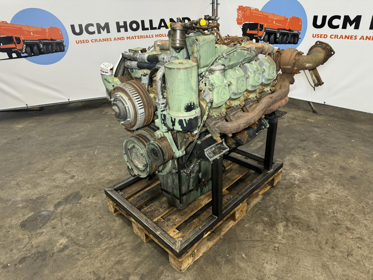 Mercedes-Benz LT 1200 engine Mercedes OM 442 A - Engine for Mobile crane: picture 4 Mercedes-Benz LT 1200 engine Mercedes OM 442 A - Engine for Mobile crane: picture 4