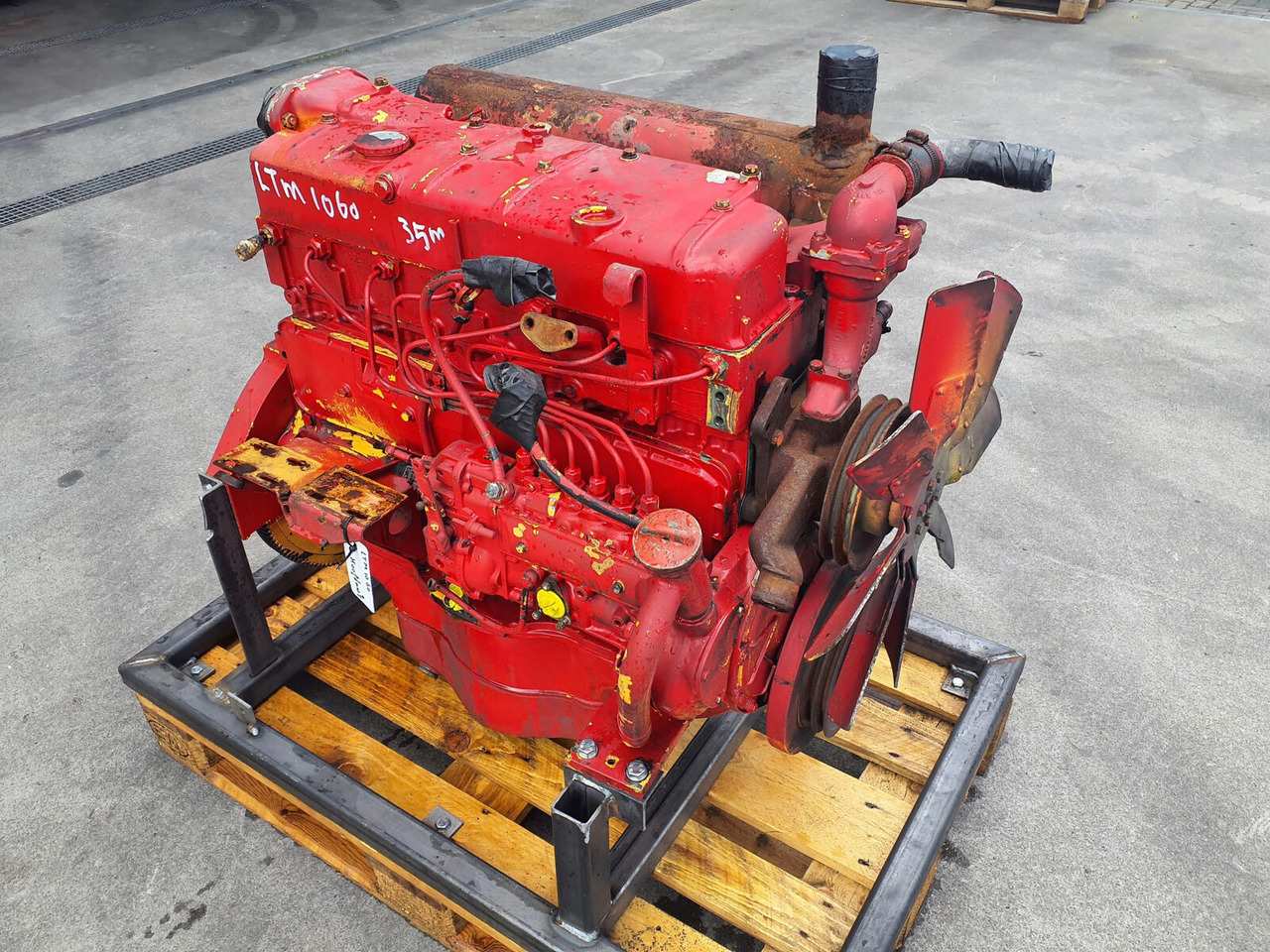Mercedes-Benz LTM 1060 engine Mercedes OM 352 - Engine for Mobile crane: picture 1 Mercedes-Benz LTM 1060 engine Mercedes OM 352 - Engine for Mobile crane: picture 1