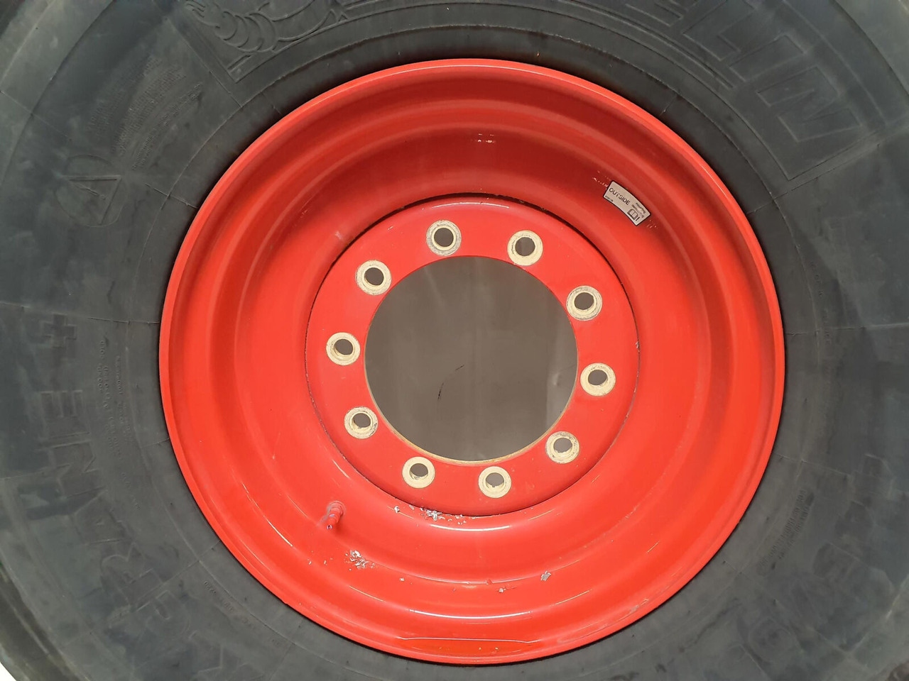 Michelin Wheel 445/95R25 10 12 1p - Wheel and tire package for Crane: picture 2 Michelin Wheel 445/95R25 10 12 1p - Wheel and tire package for Crane: picture 2