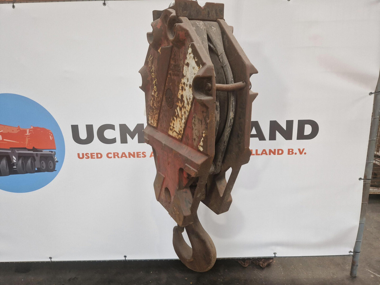 Spare parts for Mobile crane Liebherr Hookblock 17mm 1 sheave 16t: picture 6