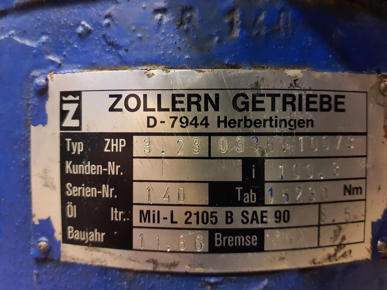 Terex HC 340 slewing gear - Swing motor for Mobile crane: picture 5 Terex HC 340 slewing gear - Swing motor for Mobile crane: picture 5