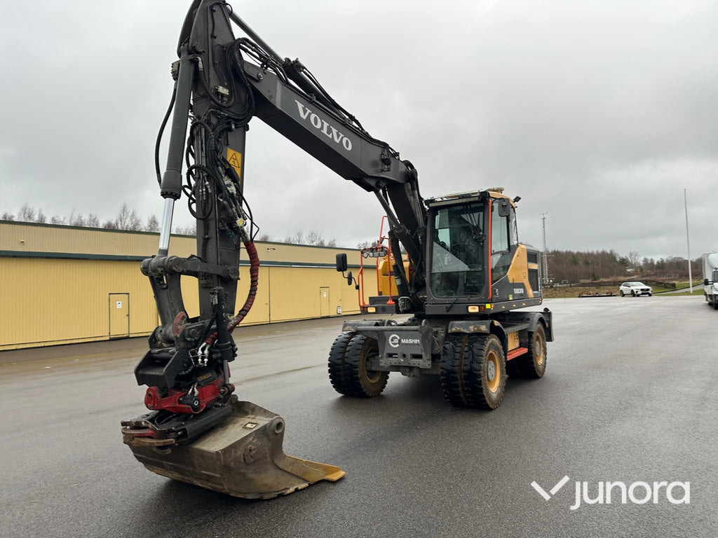 Hjulgrävare - Volvo, EW160E - Wheel excavator: picture 1 Hjulgrävare - Volvo, EW160E - Wheel excavator: picture 1
