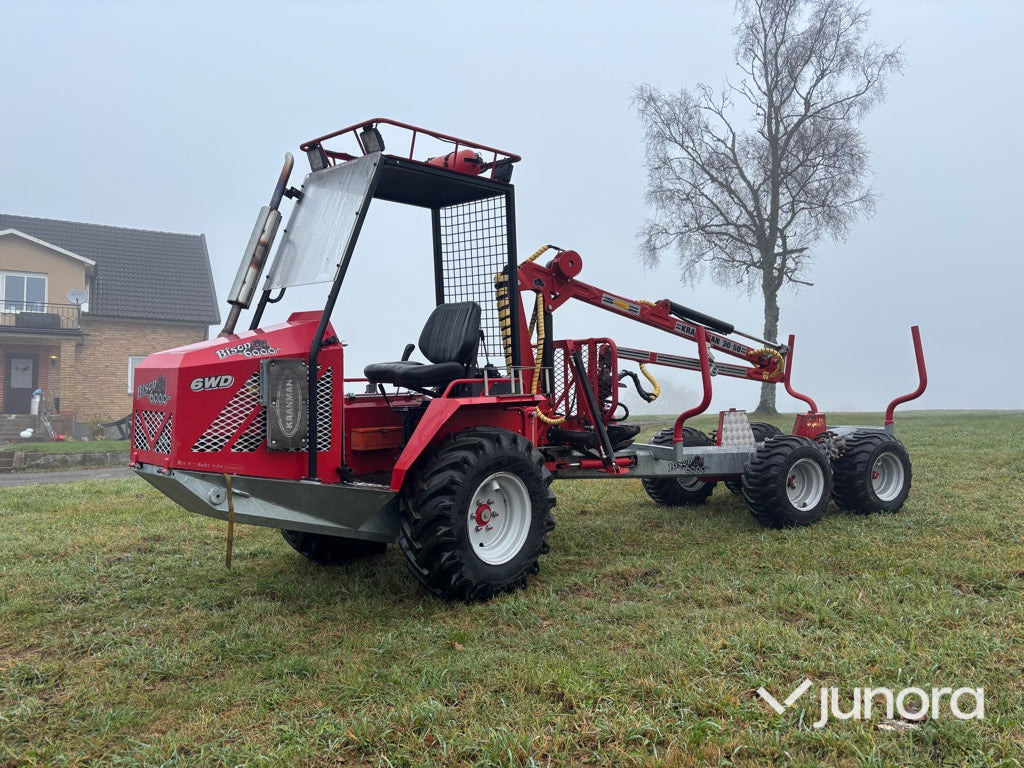 Miniskotare - Kranman, Bison 6000 6WD - Forwarder: picture 1 Miniskotare - Kranman, Bison 6000 6WD - Forwarder: picture 1