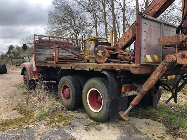 Scania 110 med tipp och kran - Crane truck: picture 3 Scania 110 med tipp och kran - Crane truck: picture 3