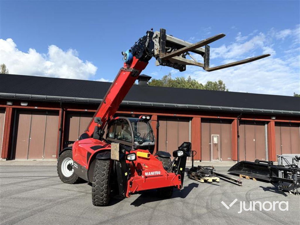 Teleskoplastare MANITOU MT 1840 HA ST4 - flera tillbehör & redskap - Telescopic handler: picture 1 Teleskoplastare MANITOU MT 1840 HA ST4 - flera tillbehör & redskap - Telescopic handler: picture 1
