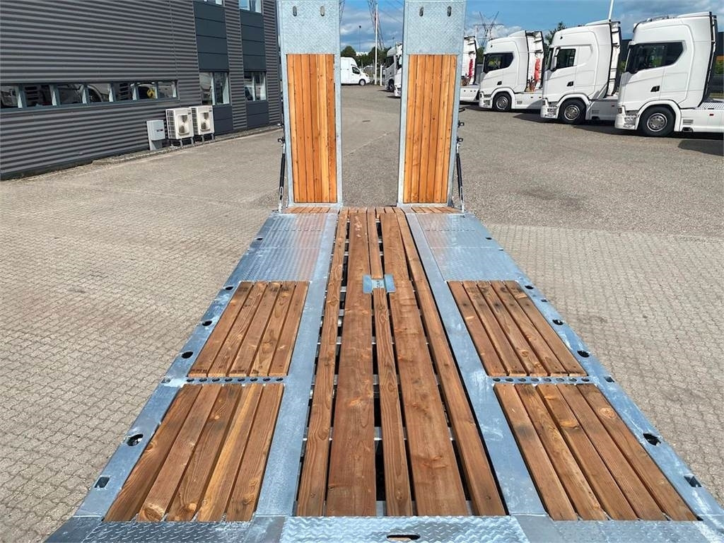 Low loader trailer Hangler 3-aks, Hydraulisk ramper, Galvaniseret.: picture 7