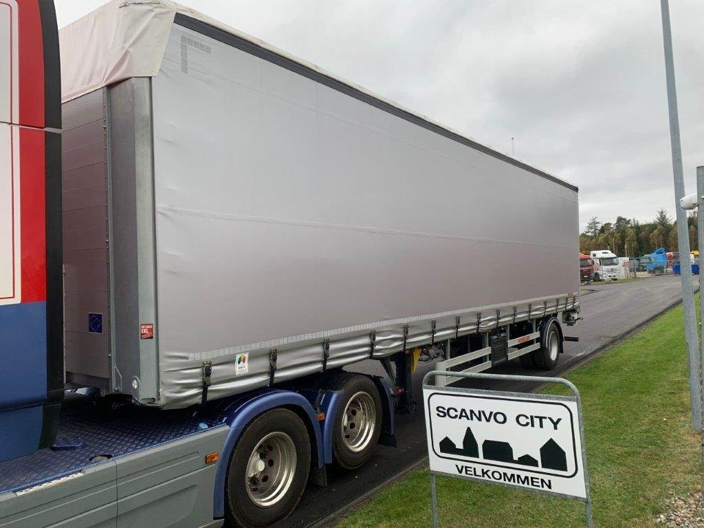 Hangler SES-H 250 RoadRunner RH 140 27-pallers - Gardintra - Curtainsider semi-trailer: picture 2 Hangler SES-H 250 RoadRunner RH 140 27-pallers - Gardintra - Curtainsider semi-trailer: picture 2