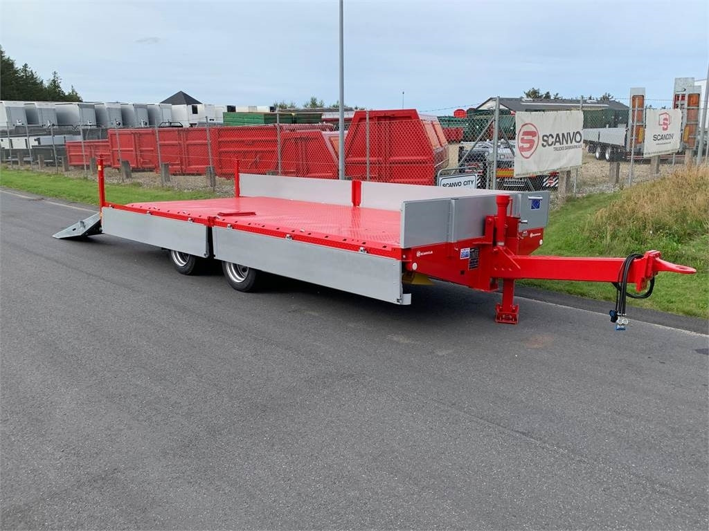 Low loader trailer Hangler TPS-H 140 2 akslet kærre med ramper: picture 1