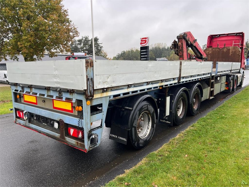Leci 13,6 mtr. HMF 1820K3 - Dropside/ Flatbed semi-trailer: picture 4 Leci 13,6 mtr. HMF 1820K3 - Dropside/ Flatbed semi-trailer: picture 4