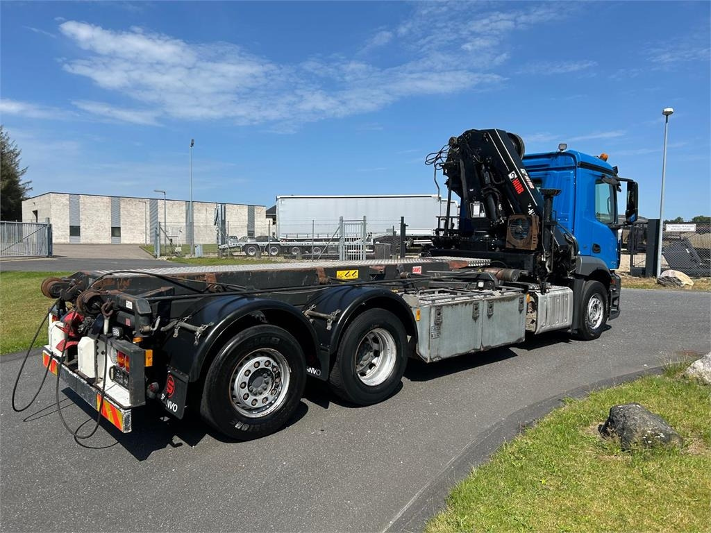 Mercedes-Benz Antos 2546 - Hiab 192 E kran - Skip loader truck: picture 5 Mercedes-Benz Antos 2546 - Hiab 192 E kran - Skip loader truck: picture 5