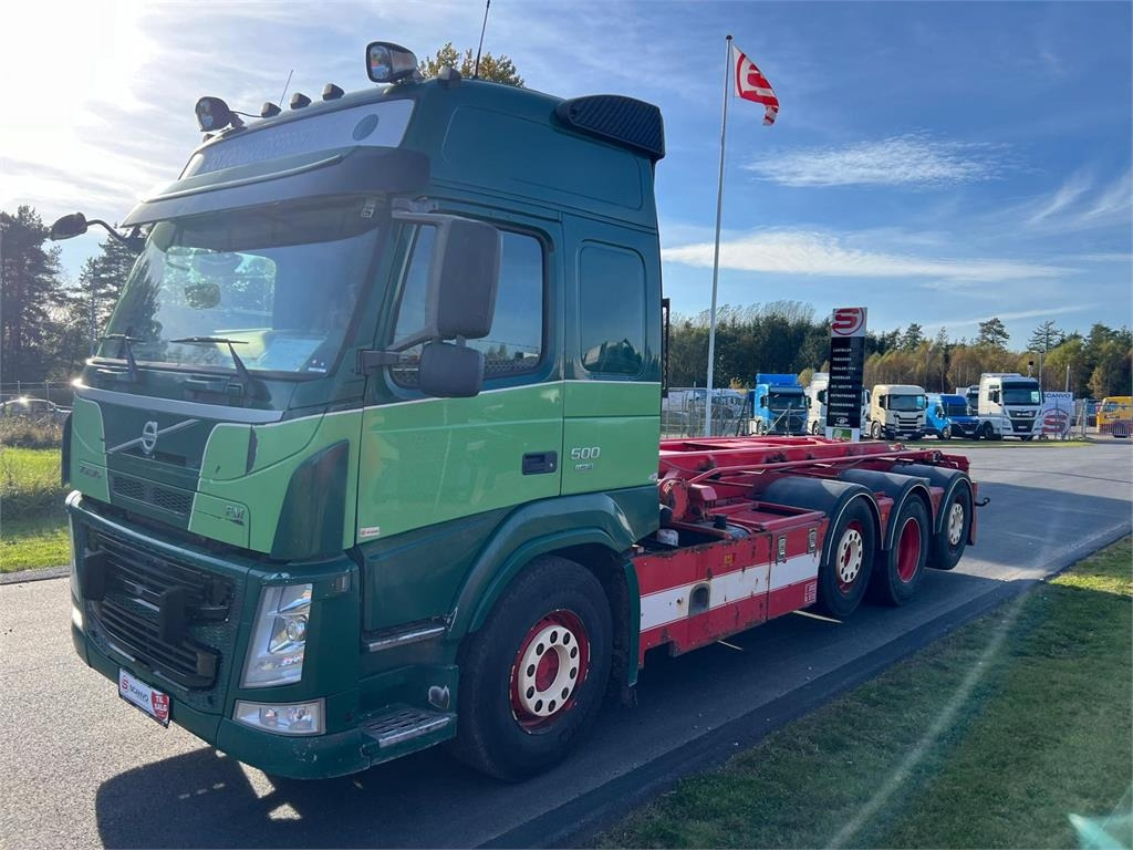 Volvo FM500 8x2*6 rigid pusher-tag tridem - Skip loader truck: picture 3 Volvo FM500 8x2*6 rigid pusher-tag tridem - Skip loader truck: picture 3