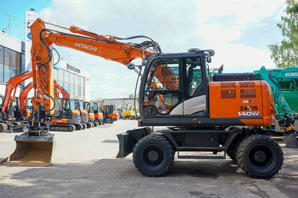 Hitachi ZX 140 W-6 - Wheel excavator: picture 1 Hitachi ZX 140 W-6 - Wheel excavator: picture 1