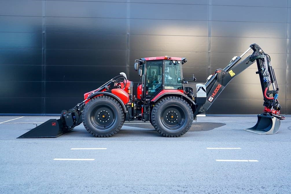 Huddig 1370 CITY - Backhoe loader: picture 3 Huddig 1370 CITY - Backhoe loader: picture 3