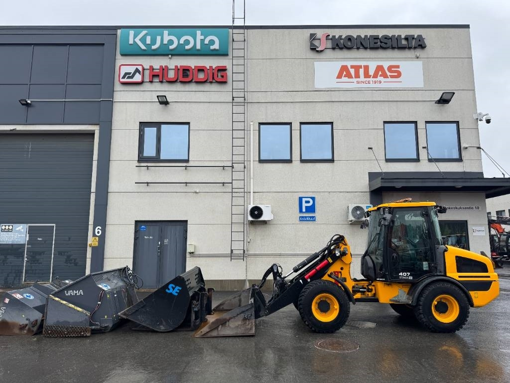 JCB 407 SV RUNSAASTI LISÄVARUSTEITA - Wheel loader: picture 1 JCB 407 SV RUNSAASTI LISÄVARUSTEITA - Wheel loader: picture 1