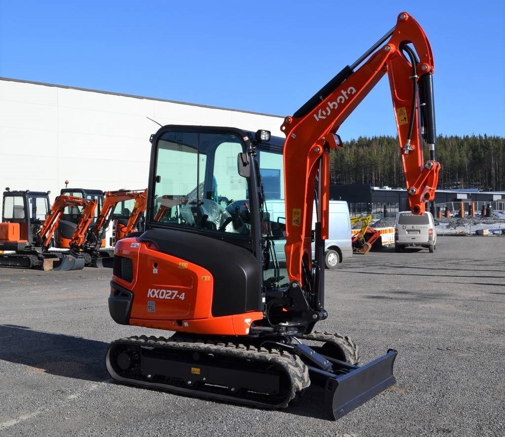 Kubota KX027-4 UUSI, TAKUU 24KK - Mini excavator: picture 5 Kubota KX027-4 UUSI, TAKUU 24KK - Mini excavator: picture 5