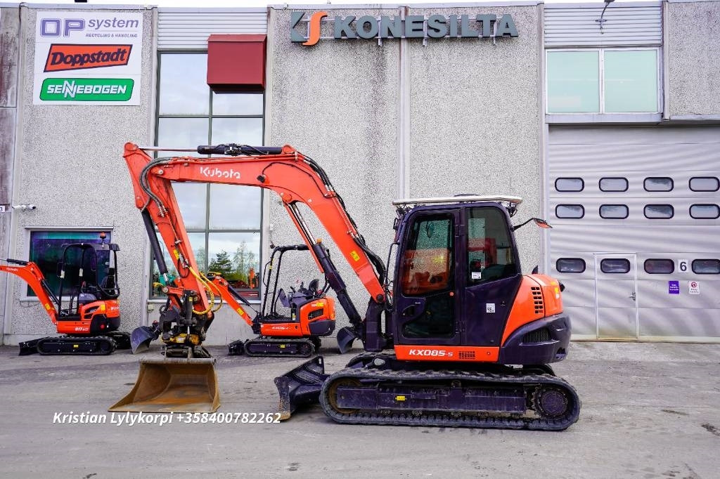 Mini excavator Kubota KX085-5 ENGCONILLA: picture 1