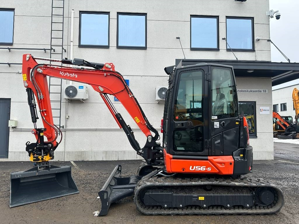 Kubota U 56-5 Uusi varusteilla - Mini excavator: picture 1 Kubota U 56-5 Uusi varusteilla - Mini excavator: picture 1