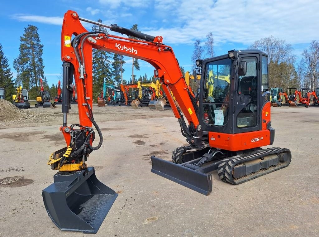 Kubota U36-4 PYÖRITTÄJÄLLÄ - Mini excavator: picture 4 Kubota U36-4 PYÖRITTÄJÄLLÄ - Mini excavator: picture 4