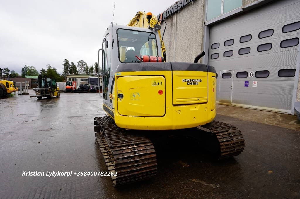 New Holland E70BSR ENGCON PIHDEILLÄ - Mini excavator: picture 4 New Holland E70BSR ENGCON PIHDEILLÄ - Mini excavator: picture 4
