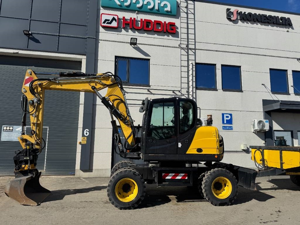 Yanmar B 110 W Hyvät varusteet / Siisti / Vähän ajettu - Wheel excavator: picture 2 Yanmar B 110 W Hyvät varusteet / Siisti / Vähän ajettu - Wheel excavator: picture 2