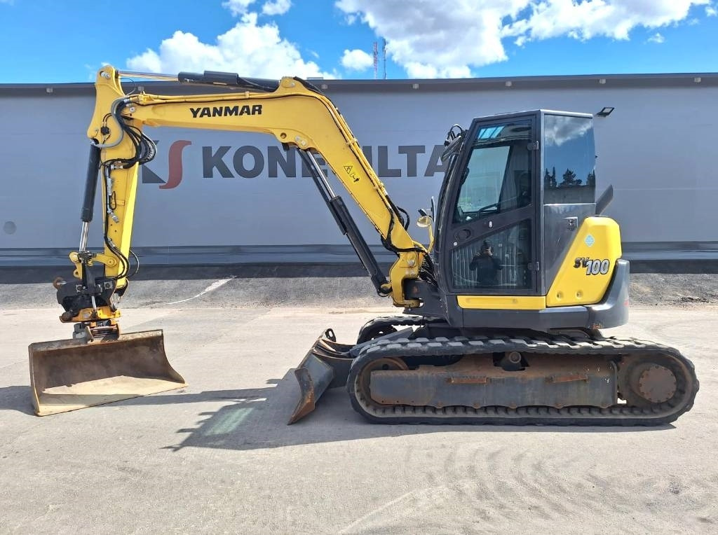 Yanmar SV100-2A PYÖRITTÄJÄLLÄ - Mini excavator: picture 1 Yanmar SV100-2A PYÖRITTÄJÄLLÄ - Mini excavator: picture 1