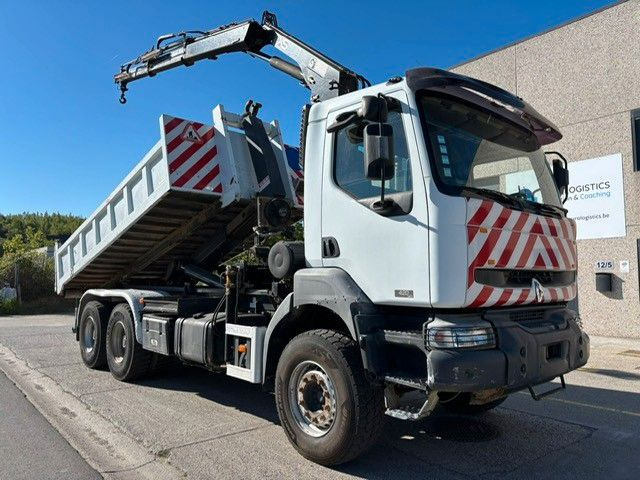 Renault Kerax 420dCi. 6X4. Hiab 144. Klima. - Hook lift truck, Crane truck: picture 1 Renault Kerax 420dCi. 6X4. Hiab 144. Klima. - Hook lift truck, Crane truck: picture 1