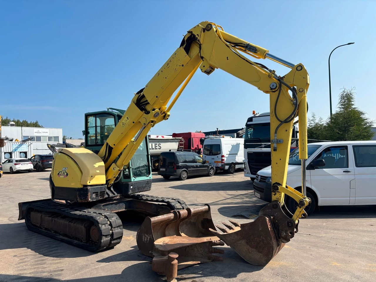 Yanmar B7 Sigma. 3 Löffel. - Mini excavator: picture 5 Yanmar B7 Sigma. 3 Löffel. - Mini excavator: picture 5