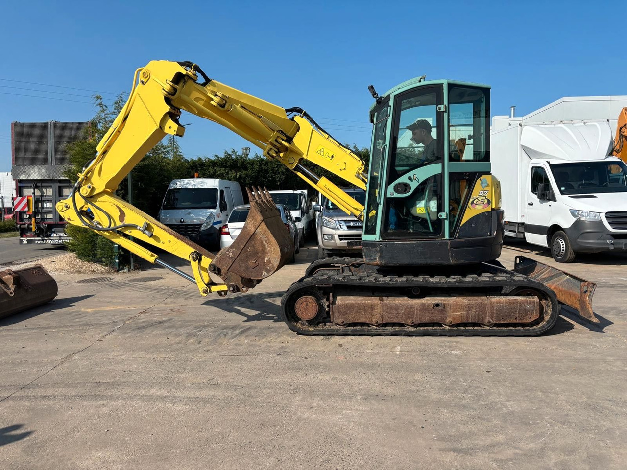 Yanmar B7 Sigma. 3 Löffel. - Mini excavator: picture 3 Yanmar B7 Sigma. 3 Löffel. - Mini excavator: picture 3